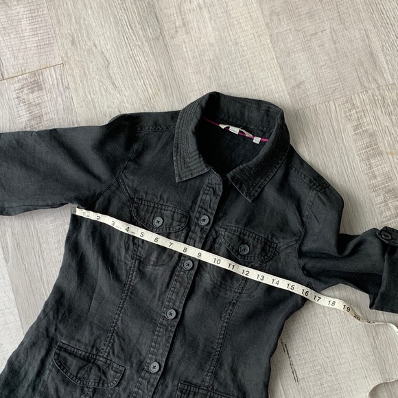 Boden Linen Shirt Dress, size 2. - Picture 13 of 15